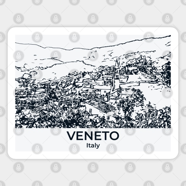 Veneto - Italy Magnet by Lakeric